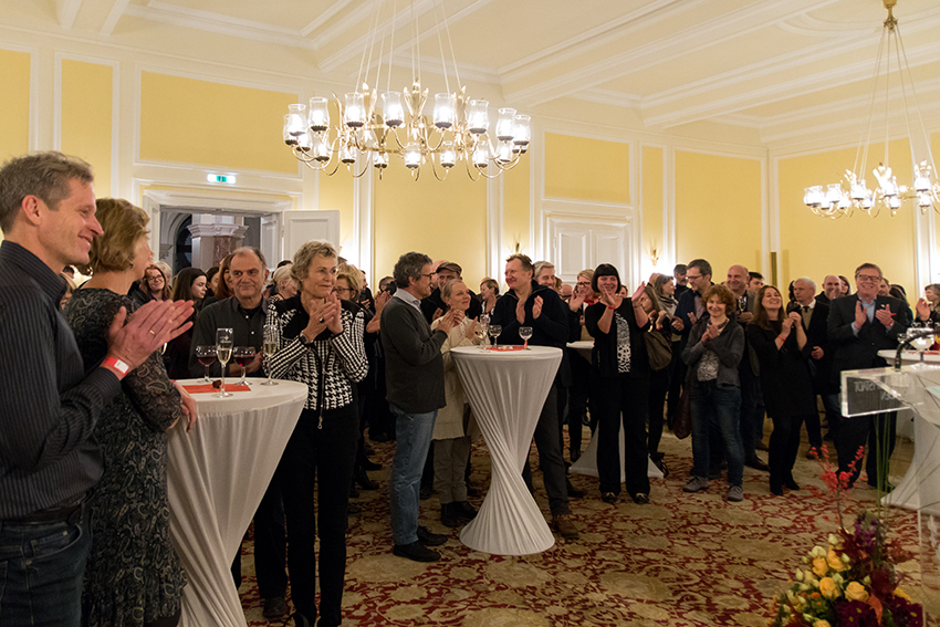 Empfang im Rathaus/Reception at city hall