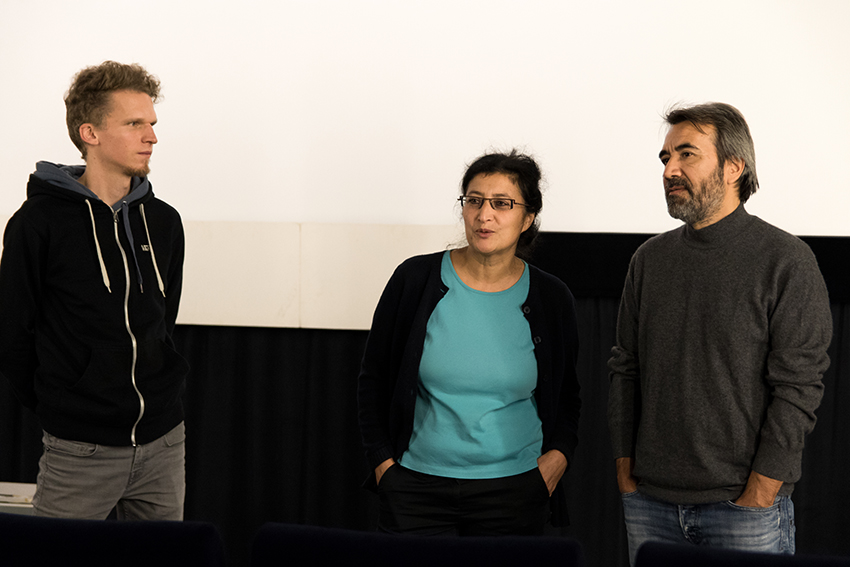 Amos Borchert (Kurator Fokus Türkei/Curator focus section), Zeki Demirkubuz (Regisseur/Director EMBER)